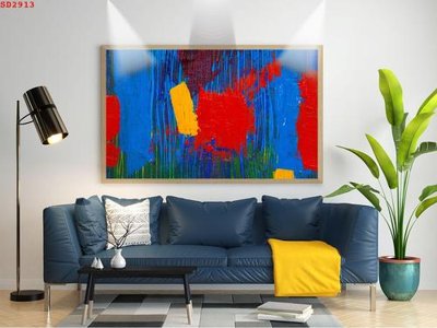 File gốc File tranh hiện đại Sơn Dầu SD2913 (PNG) trong suốt (transparent)