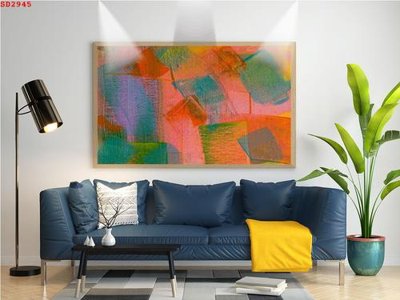 File tranh File tranh hiện đại Sơn Dầu SD2945 (gốc) in backlit film