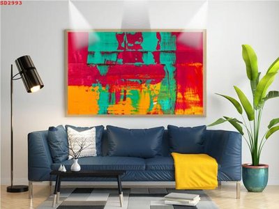 File ảnh File tranh hiện đại Sơn Dầu SD2993 (gốc) cho trang trí nội thất