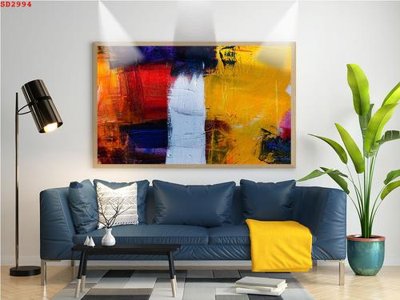 File gốc File tranh hiện đại Sơn Dầu SD2994 (cho in UV) siêu nét