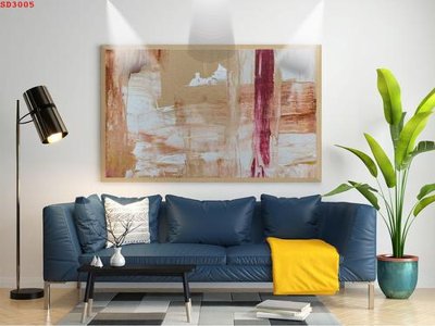 File gốc File tranh hiện đại Sơn Dầu SD3005 (in lụa) tranh mã đáo