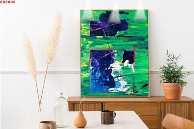 Chi tiết file ảnh File tranh hiện đại Sơn Dầu SD3006 sắc nét