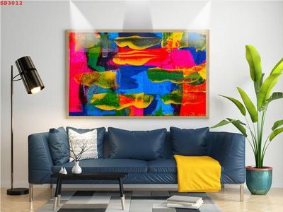 Tệp tin gốc File tranh hiện đại Sơn Dầu SD3012 (dùng cho in) File tranh hiện đại Sơn Dầu SD3012