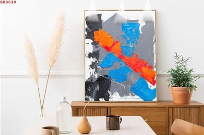 Download file gốc File tranh hiện đại Sơn Dầu SD3019 (độ nét cao)