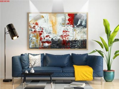 File gốc File tranh hiện đại Sơn Dầu SD3030 (ảnh chi tiết) để in lụa