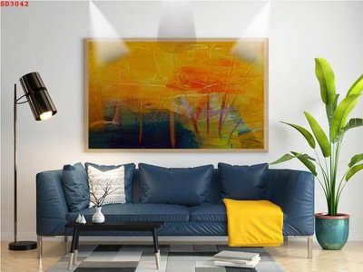 File tranh File tranh hiện đại Sơn Dầu SD3042 (bản gốc) treo phòng ăn
