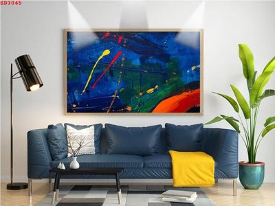 File tranh File tranh hiện đại Sơn Dầu SD3045 (gốc) in backlit film