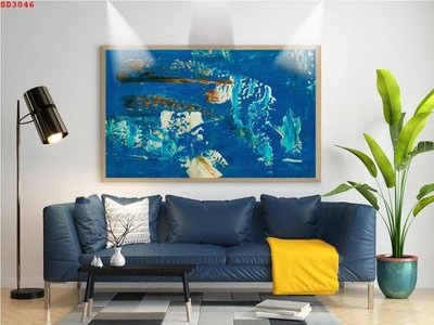 File gốc File tranh hiện đại Sơn Dầu SD3046 (in ấn) không giới hạn