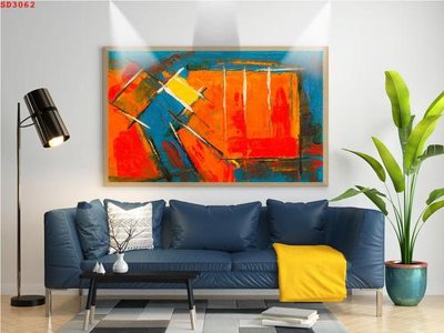 Tải file File tranh hiện đại Sơn Dầu SD3062 (gốc) làm tranh treo tường
