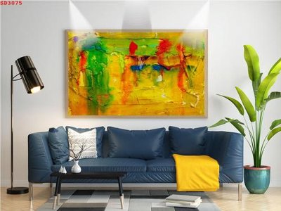 File gốc File tranh hiện đại Sơn Dầu SD3075 (in lụa) hoa văn cổ điển