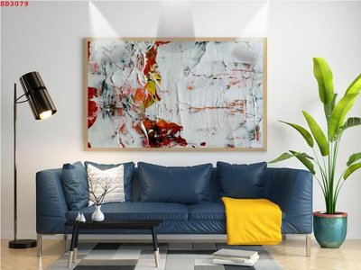 File gốc in mica File tranh hiện đại Sơn Dầu SD3079 chất lượng