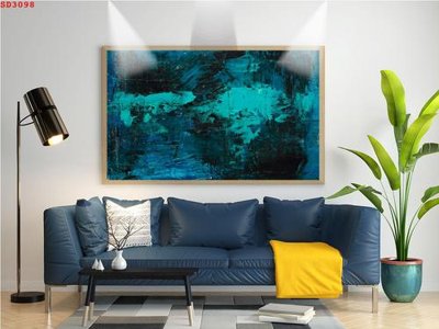 File gốc File tranh hiện đại Sơn Dầu SD3098 (dành cho trang trí nội thất)