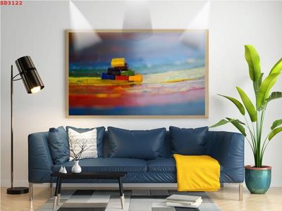 Cung cấp file tranh gốc File tranh hiện đại Sơn Dầu SD3122 độc quyền