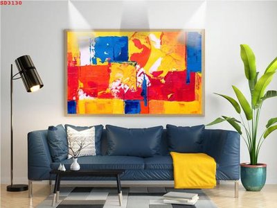 File in trần File tranh hiện đại Sơn Dầu SD3130 (file gốc) xuyên sáng