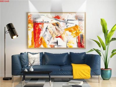 File tranh File tranh hiện đại Sơn Dầu SD3143 (gốc) chủ đề con người