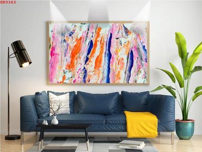 File PSD File tranh hiện đại Sơn Dầu SD3162 (gốc) cho in quảng cáo