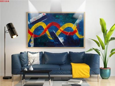 Tải file File tranh hiện đại Sơn Dầu SD3164 (PSD) cho in tranh kính