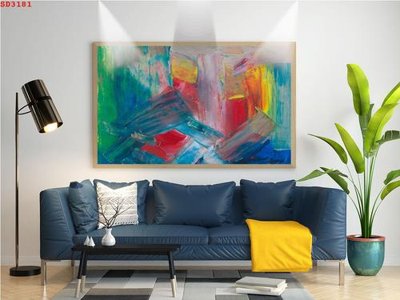 File gốc File tranh hiện đại Sơn Dầu SD3181 (bản quyền) cho in ấn