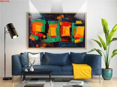 File gốc File tranh hiện đại Sơn Dầu SD3192 (PNG) chất lượng cao