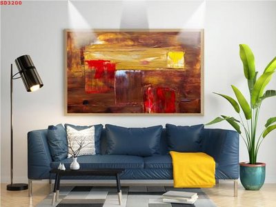 File gốc in mica File tranh hiện đại Sơn Dầu SD3200 chất lượng