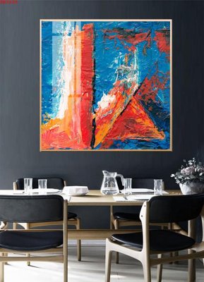 File tranh File tranh hiện đại Sơn Dầu SD3220 (gốc) chủ đề trẻ em