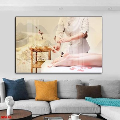 File tranh File tranh trang trí spa SPA10 (bản gốc) treo quán cafe