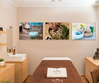 File in trần Tranh trang trí Spa SPA1000 (bản gốc) bầu trời