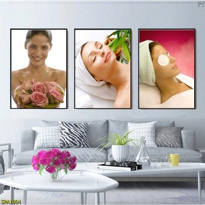 File ảnh Tranh trang trí Spa SPA1004 (gốc) in PP, decal