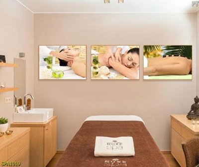 Tải file Tranh trang trí Spa SPA1019 (gốc) chủ đề hoa sen