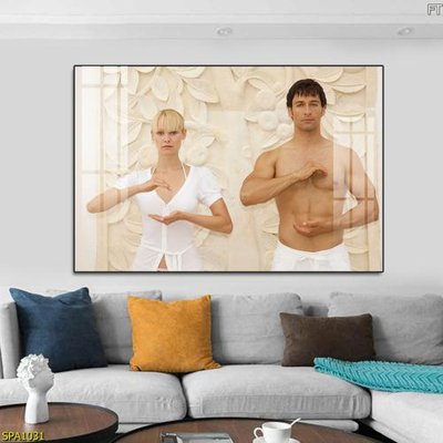 File tranh Tranh trang trí Spa SPA1031 (bản gốc) treo quán cafe