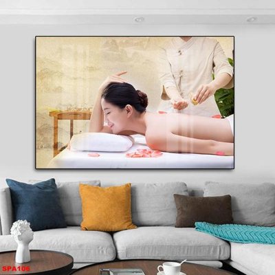File in ấn File tranh trang trí spa SPA106 (bản gốc) sắc nét