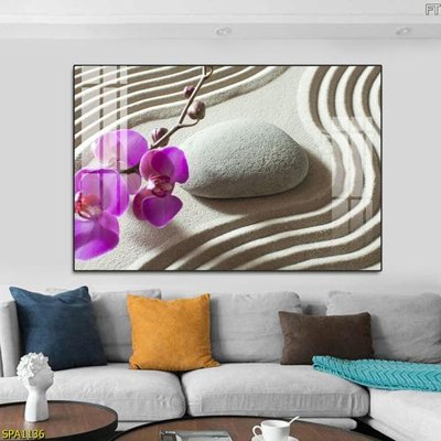 File gốc Tranh trang trí Spa SPA1136 (in lụa) tranh phong thủy