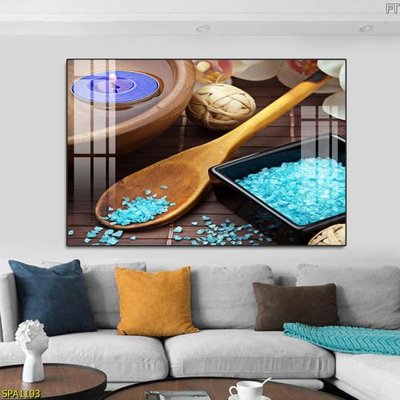 File ảnh Tranh trang trí Spa SPA1193 (gốc) in decal dán tường
