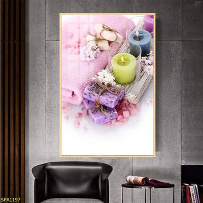 Hình ảnh file gốc Tranh trang trí Spa SPA1197 cho in UV