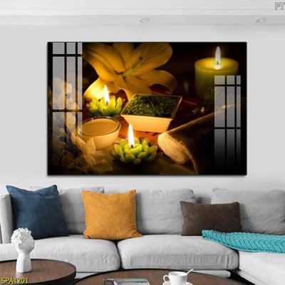 File gốc Tranh trang trí Spa SPA1201 (PNG) không nền chất lượng