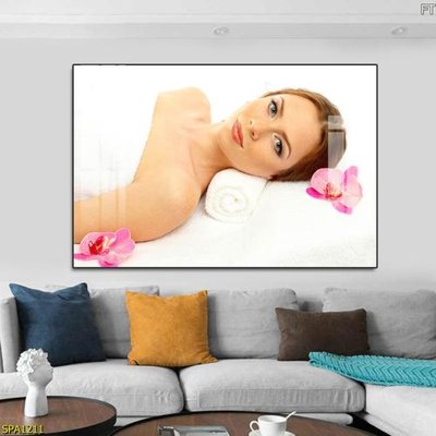 File gốc Tranh trang trí Spa SPA1211 (in lụa) tranh phong thủy
