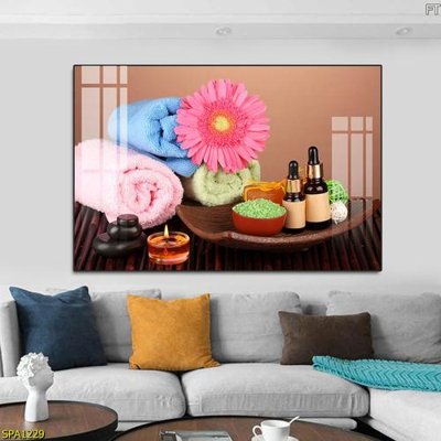 File gốc Tranh trang trí Spa SPA1229 (in tráng gương) hiện đại