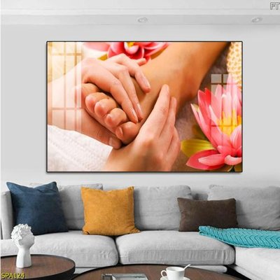 File in trần File tranh trang trí spa SPA124 (file gốc) phong thủy