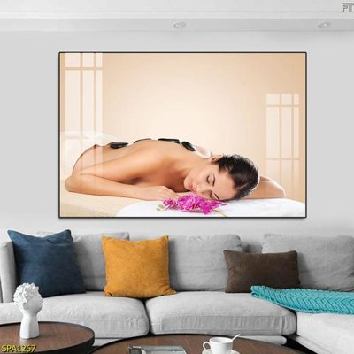 File tranh in tráng gương Tranh trang trí Spa SPA1267 (siêu nét)
