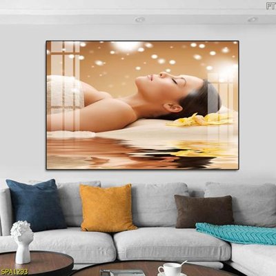 File gốc Tranh trang trí Spa SPA1293 (PNG) không nền chất lượng