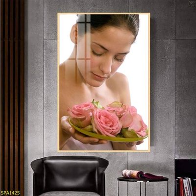 File gốc Tranh trang trí Spa SPA1425 (trang trí) phòng ngủ