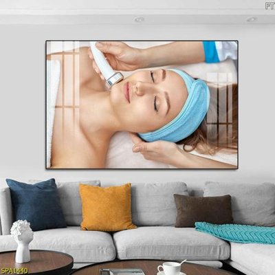 File gốc Tranh trang trí Spa SPA1440 (in lụa) họa tiết 3D