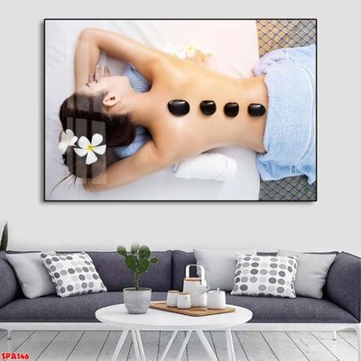 File ảnh File tranh trang trí spa SPA146 (gốc) in standee