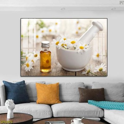 File in trần Tranh trang trí Spa SPA1475 (bản gốc) phong cảnh