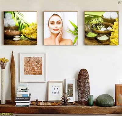File tranh Tranh trang trí Spa SPA1499 (ảnh gốc) in trần 3D