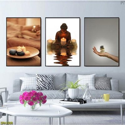 Tải file Tranh trang trí Spa SPA1508 (gốc) chủ đề hoa sen