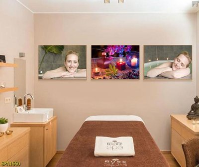 File PSD Tranh trang trí Spa SPA1560 (bản gốc) dễ dàng edit