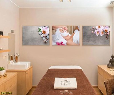 File PSD Tranh trang trí Spa SPA1574 (gốc) cho in quảng cáo