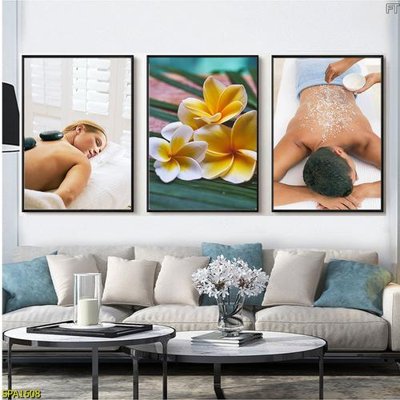 Ảnh gốc file in lụa Tranh trang trí Spa SPA1608 chi tiết