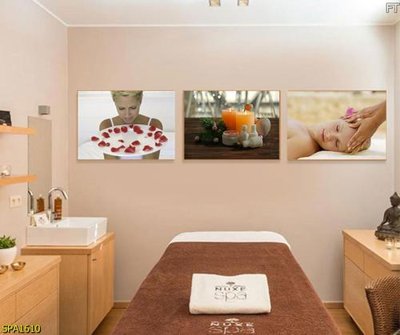 File tranh in trần Tranh trang trí Spa SPA1610 (ảnh gốc siêu nét)